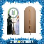 Glinda & Elphaba 'Shiz University Window' (Wicked: For Good) Official Backdrop Cardboard Cutout / Standee - Image 2