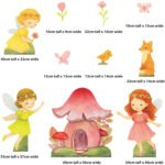 Fairy Princess Toadstool Mini Multipack Bundle Cardboard Cutouts / Standees - Image 3