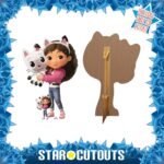 Gabby & Pandy Paws (Gabby's Dollhouse) Official Large + Mini Cardboard Cutout / Standee - Image 2