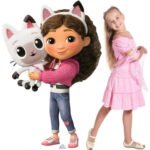 Gabby & Pandy Paws (Gabby's Dollhouse) Official Large + Mini Cardboard Cutout / Standee - Image 5