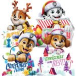 Paw Patrol 'Christmas' (Paw Patrol) Official Four Mini Multi Pack Bundle Cardboard Cutouts / Standees - Image 4