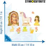 Unicorn Fairy & Fairy Door Bundle Multi-Function Cardboard Cutouts / Standees - Image 3