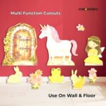 Unicorn Fairy & Fairy Door Bundle Multi-Function Cardboard Cutouts / Standees - Image 4