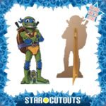 Leonardo (Tales of the Teenage Mutant Ninja Turtles) Official Medium + Mini Cardboard Cutout / Standee - Image 2