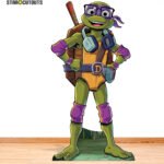 Donatello (Tales of the Teenage Mutant Ninja Turtles) Official Medium + Mini Cardboard Cutout / Standee - Image 4