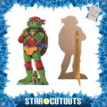 Raphael (Tales of the Teenage Mutant Ninja Turtles) Official Medium + Mini Cardboard Cutout / Standee - Image 2