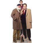 Uncle Albert, Rodney, & Del Boy (Only Fools and Horses) Official Lifesize + Mini Cardboard Cutout / Standee
