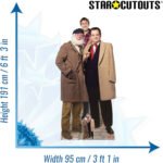 Uncle Albert, Rodney, & Del Boy (Only Fools and Horses) Official Lifesize + Mini Cardboard Cutout / Standee - Image 3