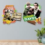 You Know It Makes Sense & Alright Dave? (Only Fools and Horses) Official Wall Décor Cardboard Cutout - Image 4