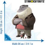 Mr. Shark (The Bad Guys 2) Official Lifesize + Mini Cardboard Cutout / Standee - Image 3
