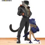 Kitty Kat & Doom 'Susan' (The Bad Guys 2) Official Large + Mini Cardboard Cutout / Standee - Image 4