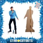 Spock with Phaser (Star Trek: The Original Series) Official Lifesize + Mini Cardboard Cutout / Standee - Image 2