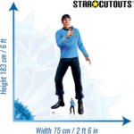 Spock with Phaser (Star Trek: The Original Series) Official Lifesize + Mini Cardboard Cutout / Standee - Image 3