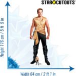 Captain James T. Kirk 'Mirror Universe' (Star Trek: The Original Series) Official Lifesize + Mini Cardboard Cutout / Standee - Image 3