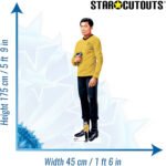 Lieutenant Hikaru Sulu (Star Trek: The Original Series) Official Lifesize + Mini Cardboard Cutout / Standee - Image 3