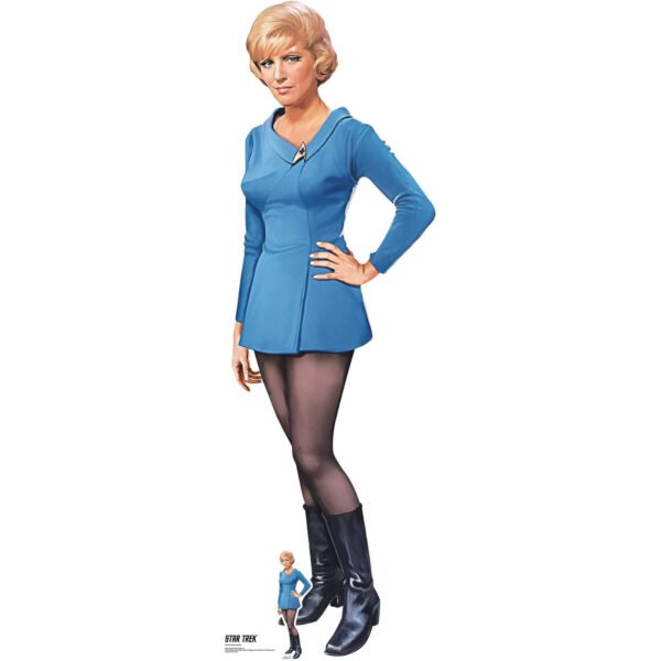 Christine Chapel (Star Trek: The Original Series) Official Lifesize + Mini Cardboard Cutout / Standee