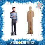 Wesley Crusher (Star Trek: The Next Generation) Official Lifesize + Mini Cardboard Cutout / Standee - Image 2