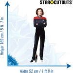 Kathryn Janeway (Star Trek: Voyager) Official Lifesize + Mini Cardboard Cutout / Standee - Image 3