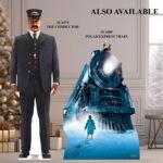 Hero Boy with Golden Tickets (The Polar Express) Official Lifesize + Mini Cardboard Cutout / Standee - Image 4