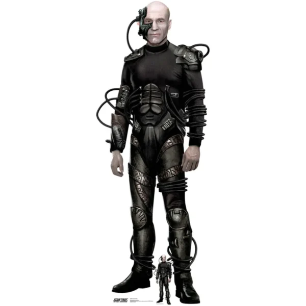 Locutus of Borg (Star Trek: The Next Generation) Official Lifesize + Mini Cardboard Cutout / Standee