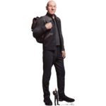 Jean-Luc Picard 'Black Outfit & Backpack' (Star Trek: Picard) Official Lifesize + Mini Cardboard Cutout / Standee