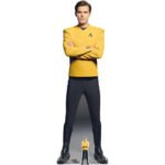 James T. Kirk 'Paul Wesley' (Star Trek: Strange New Worlds) Official Lifesize + Mini Cardboard Cutout / Standee