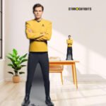James T. Kirk 'Paul Wesley' (Star Trek: Strange New Worlds) Official Lifesize + Mini Cardboard Cutout / Standee - Image 4