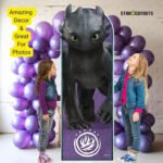 Toothless (How To Train Your Dragon) Official Backdrop Cardboard Cutout / Standee - Image 4