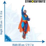 Superman Takes Flight 'Comic Style' Official Lifesize + Mini Cardboard Cutout / Standee - Image 3