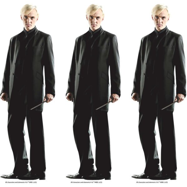 Draco Malfoy (Harry Potter) Official Three Shelf Top Mini Cardboard Cutouts / Standees