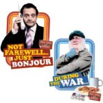 Not Farewell... Just Bonjour & During The War (Only Fools and Horses) Official Wall Décor Cardboard Cutout