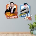 Not Farewell... Just Bonjour & During The War (Only Fools and Horses) Official Wall Décor Cardboard Cutout - Image 4