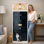 10 Downing Street With Larry The Cat Large Cardboard Cutout / Standee - Image 4