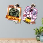 Rodney 'Triffic!' & 'Cosmic!' (Only Fools and Horses) Official Wall Décor Cardboard Cutout - Image 4