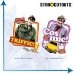 Rodney 'Triffic!' & 'Cosmic!' (Only Fools and Horses) Official Wall Décor Cardboard Cutout - Image 3