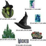 Elphaba Thropp (Wicked: For Good) Official Mini Multipack Bundle Cardboard Cutouts / Standees - Image 3