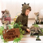 Aquilops Dinosaur (Jurassic World: Rebirth) Official Multi Pack Bundle Cardboard Cutouts / Standees - Image 4