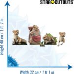 Aquilops Dinosaur (Jurassic World: Rebirth) Official Multi Pack Bundle Cardboard Cutouts / Standees - Image 3