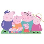 Peppa Pig Family (Peppa Pig) Official Large + Mini Cardboard Cutout / Standee