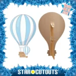 Blue Hot Air Balloon Small + Mini Cardboard Cutout / Standee - Image 2