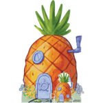 SpongeBob Pineapple House (SpongeBob SquarePants) Official Large + Mini Cardboard Cutout / Standee