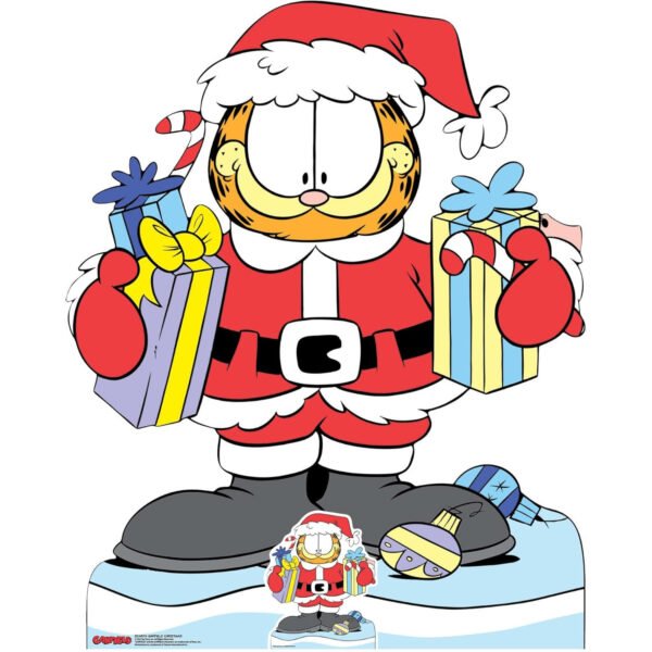 Garfield 'Christmas' (Garfield) Official Large + Mini Cardboard Cutout / Standee