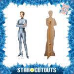 Seven of Nine 'Jeri Ryan' (Star Trek: Voyager) Official Lifesize + Mini Cardboard Cutout / Standee - Image 2