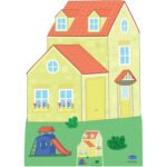 Peppa Pig House With Silde (Peppa Pig) Official Large + Mini Cardboard Cutout / Standee