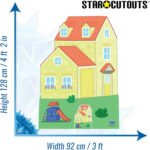 Peppa Pig House With Silde (Peppa Pig) Official Large + Mini Cardboard Cutout / Standee - Image 3