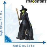 Elphaba Thropp (Wicked: For Good) Official Lifesize + Mini Cardboard Cutout / Standee - Image 3