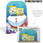 Mrs Puff & SpongeBob (SpongeBob SquarePants) Official Backdrop Cardboard Cutout / Standee - Image 5