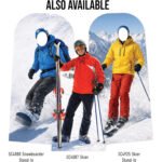 Olympic Skier (Winter Sports) Lifesize + Mini Cardboard Cutout / Standee - Image 8
