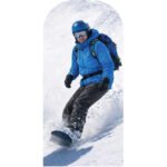 Snowboarder (Winter Sports) Lifesize Stand-In Cardboard Cutout / Standee