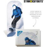 Snowboarder (Winter Sports) Lifesize Stand-In Cardboard Cutout / Standee - Image 5
